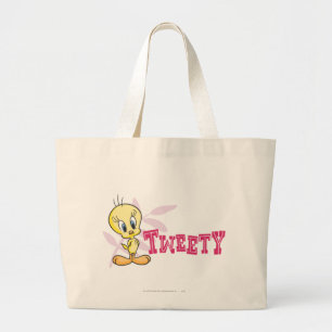 "TWEETY™" Roze Grote Tote Bag