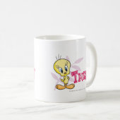 "TWEETY™" Roze Koffiemok (Voorkant rechts)