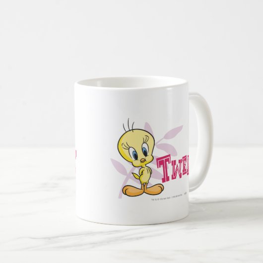 "TWEETY™" Roze Koffiemok (Voorkant rechts)