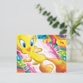 TWEETY™ Schuiven Briefkaart (Staand voorkant)
