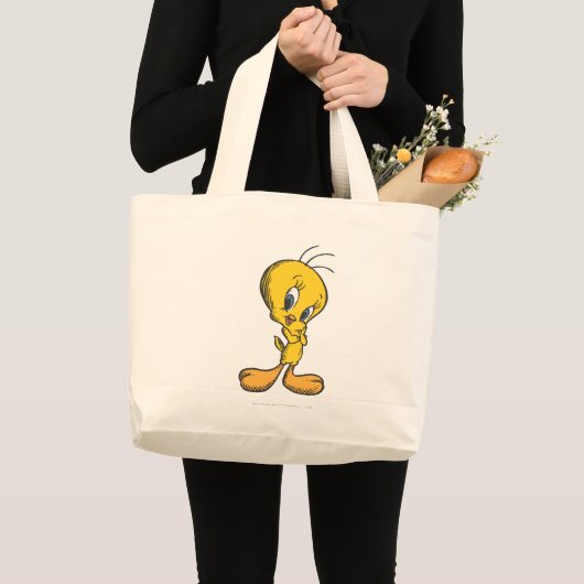 Tweety Shy Grote Tote Bag (Voorkant (product))