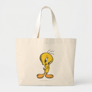 Tweety Shy Grote Tote Bag
