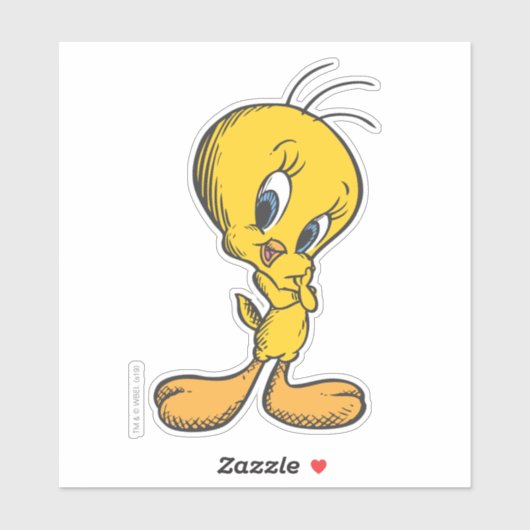 TWEETY™ Shy Sticker (Vel)