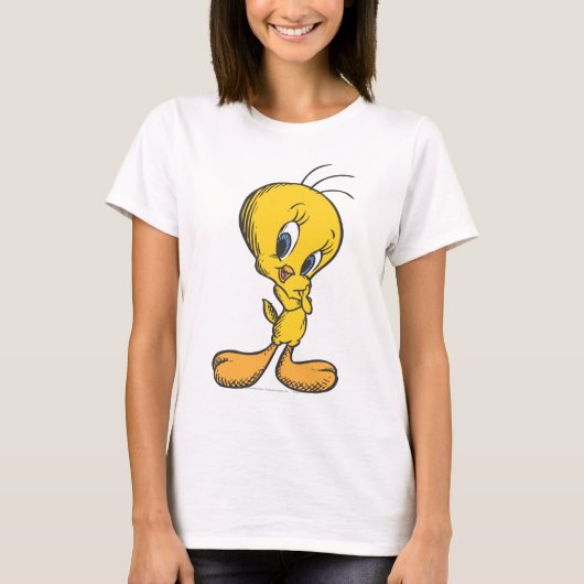 Tweety Shy T-shirt (Voorkant)