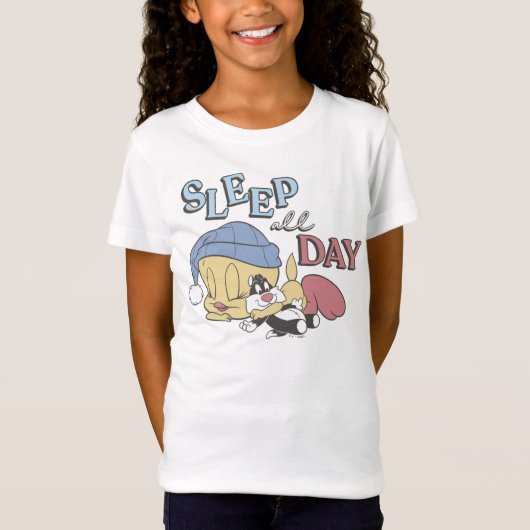 TWEETY™ Slaap de hele dag T-shirt (Voorkant)