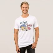 TWEETY™ Slaap de hele dag Tri-Blend Shirt (Voorkant volledig)