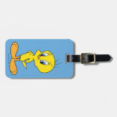 TWEETY™ | Slimme Vogel Bagagelabel (Voorkant horizontaal)