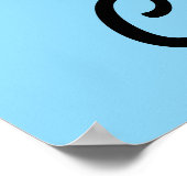 TWEETY™ | Slimme vogel gepersonaliseerd Poster (Hoek)