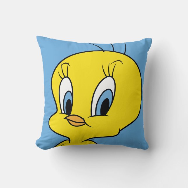 TWEETY™ | Sluwe Vogel Kussen (Voorkant)