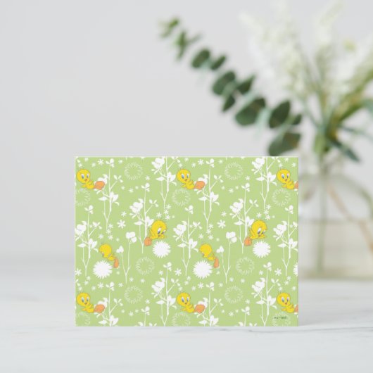 TWEETY™ Springtime Vibes Briefkaart (Staand voorkant)