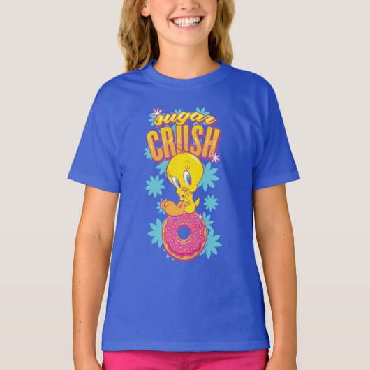 TWEETY™ - Suiker verslaafd T-shirt (Voorkant)