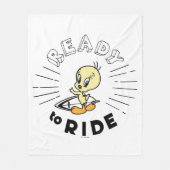 TWEETY™ Surfboard - klaar voor gebruik Fleece Deken (Voorkant)