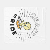 TWEETY™ Surfboard - klaar voor gebruik Fleece Deken (Voorkant (Horizontaal))