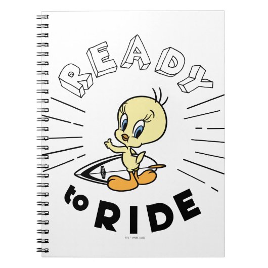 TWEETY™ Surfboard - klaar voor gebruik Notitieboek (Voorkant)