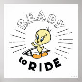 TWEETY™ Surfboard - klaar voor gebruik Poster (Voorkant)