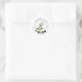 TWEETY™ Surfboard - klaar voor gebruik Ronde Sticker (Tas)