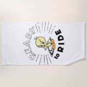 TWEETY™ Surfboard - klaar voor gebruik Strandlaken (Voorkant)