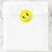 TWEETY™ Sweet Eyes Ronde Sticker (Tas)