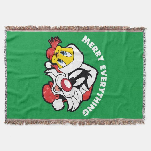 TWEETY™ & SYLVESTER™ "Alles goed" Deken (Voorkant)