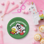 TWEETY™ & SYLVESTER™ "Alles goed" Papieren Bordje (Feest)