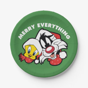 TWEETY™ & SYLVESTER™ "Alles overtreffen" Papieren Bordje