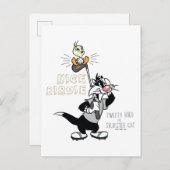 TWEETY™ & SYLVESTER™ Golfing - Nice Birdie Briefkaart (Voorkant / Achterkant)