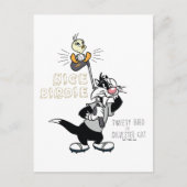 TWEETY™ & SYLVESTER™ Golfing - Nice Birdie Briefkaart (Voorkant)