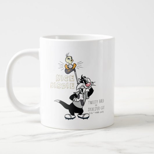 TWEETY™ & SYLVESTER™ Golfing - Nice Birdie Grote Koffiekop (Links)