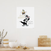 TWEETY™ & SYLVESTER™ Golfing - Nice Birdie Poster (Keuken)