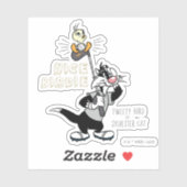 TWEETY™ & SYLVESTER™ Golfing - Nice Birdie Sticker (Vel)