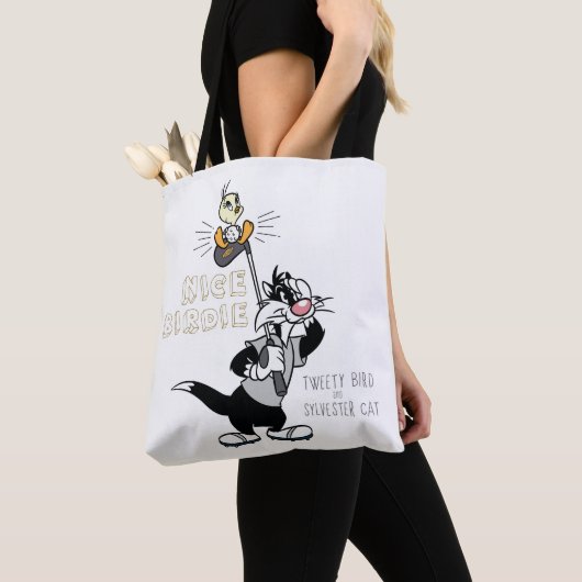 TWEETY™ & SYLVESTER™ Golfing - Nice Birdie Tote Bag (Dichtbij)