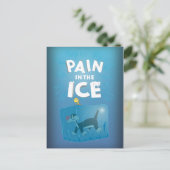 TWEETY™ & SYLVESTER™ "Pijn in ijs" Feestdagenkaart (Staand voorkant)