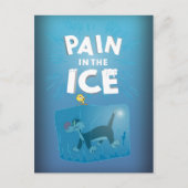 TWEETY™ & SYLVESTER™ "Pijn in ijs" Feestdagenkaart (Voorkant)
