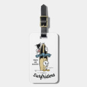TWEETY™ & SYLVESTER™ Surfriders Bagagelabel (Voorkant verticaal)