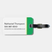 TWEETY™ Team Brazil Soccer Graphic Bagagelabel (Achterkant horizontaal)