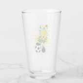 TWEETY™ Team Brazil Soccer Graphic Glas (Achterkant)