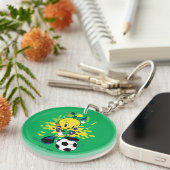 TWEETY™ Team Brazil Soccer Graphic Sleutelhanger (Voorkant Rechts)