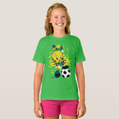 TWEETY™ Team Brazil Soccer Graphic T-shirt (Voorkant volledig)