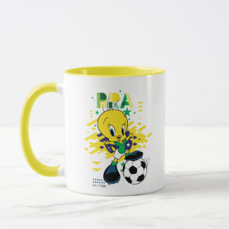 TWEETY™ Team Brazilië Voetbal Grafisch Mok