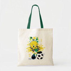 TWEETY™ Team Brazilië Voetbal Grafisch Tote Bag