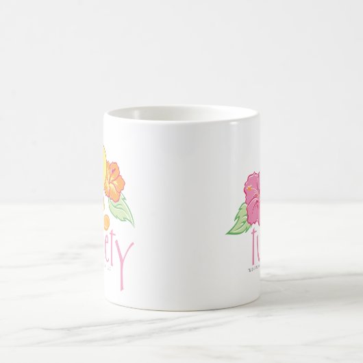 TWEETY™ Tropische bloemen Koffiemok (Center)