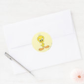 TWEETY™ Trots Ronde Sticker (Envelop)