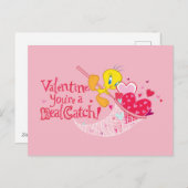 TWEETY™ - U bent een echte vangst Feestdagenkaart (Voorkant / Achterkant)