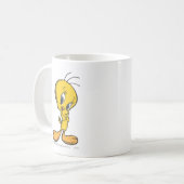 TWEETY™ Verlegen Koffiemok (Voorkant links)