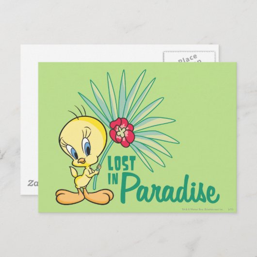 TWEETY™ "Verloren in het Paradijs" Briefkaart (Voorkant / Achterkant)