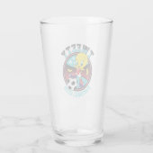 TWEETY™ voetbalclub badge Glas (Achterkant)