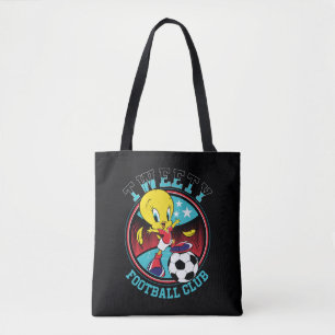TWEETY™ voetbalclub badge Tote Bag