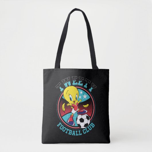 TWEETY™ voetbalclub badge Tote Bag (Voorkant)