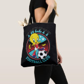 TWEETY™ voetbalclub badge Tote Bag (Dichtbij)