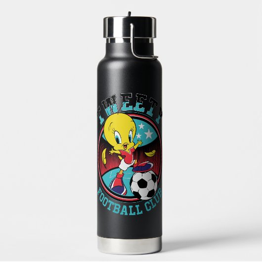 TWEETY™ voetbalclub badge Waterfles (Links)